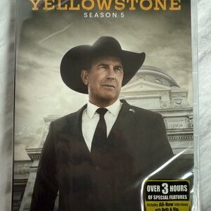 YELLOWSTONE - Season 5 DVD - NEW Factory Sealed - Kevin Coster- Taylor Sheridan